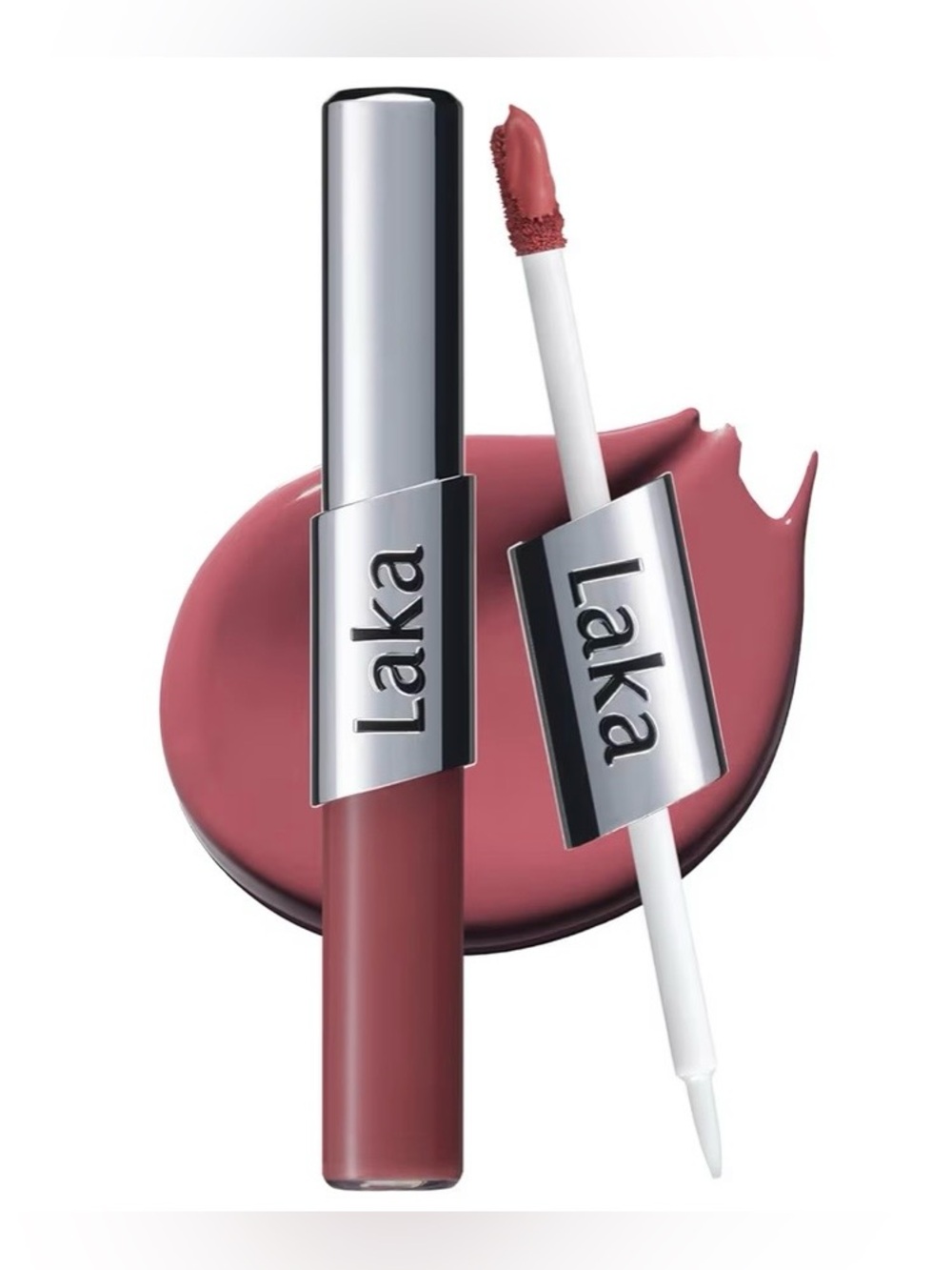 K-beauty Laka Perfect Twin Lip Matte Stain & Gloss Guilty Mauve